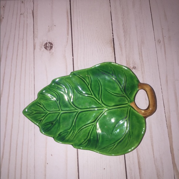 Occupied Japan Leaf dish - Picture 2 of 4